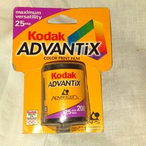 Kodak Advantix 200/ 25 exposure color print  35mm film New …